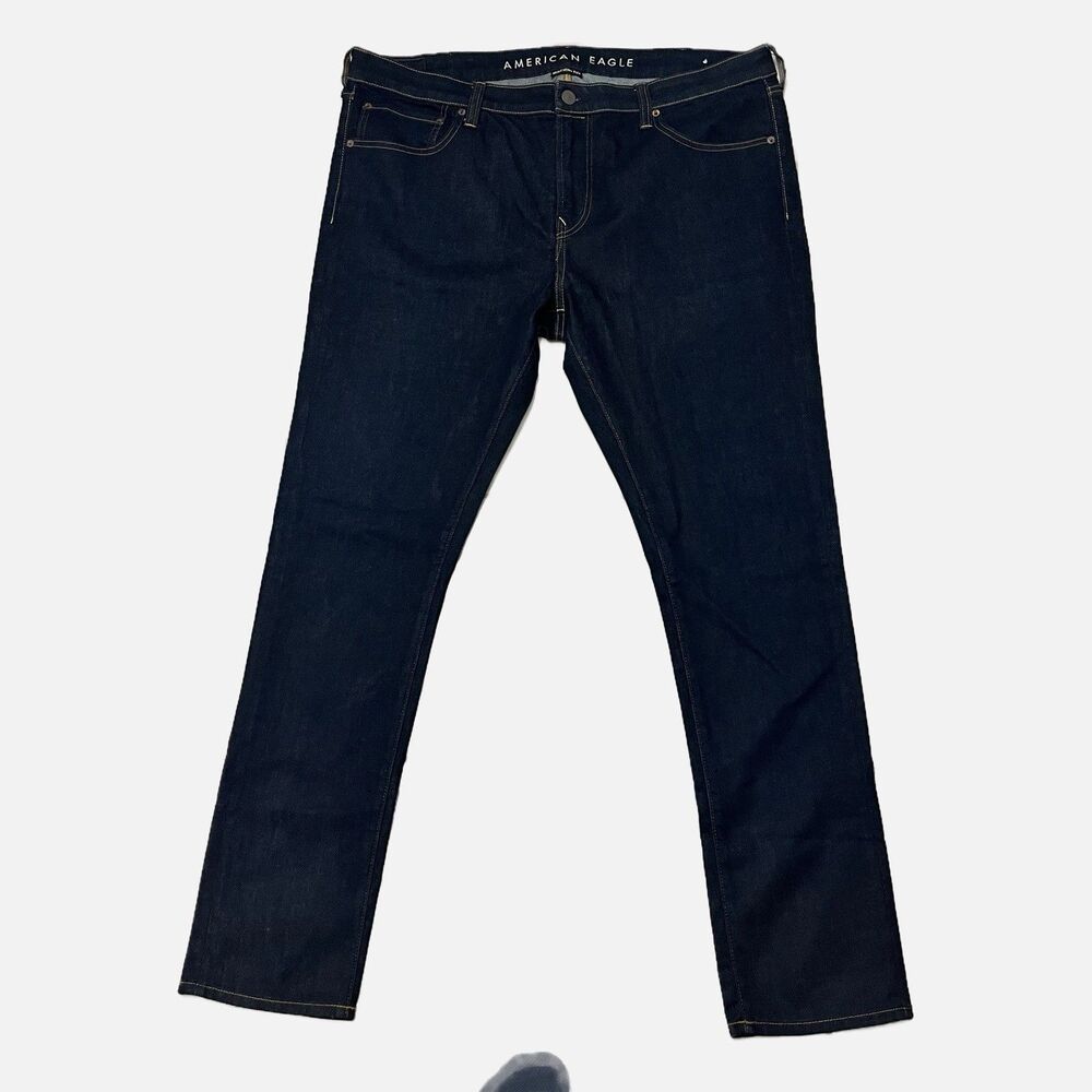 American Eagle Next Level Flex Dark Wash Skinny Jeans Size 42 X 34